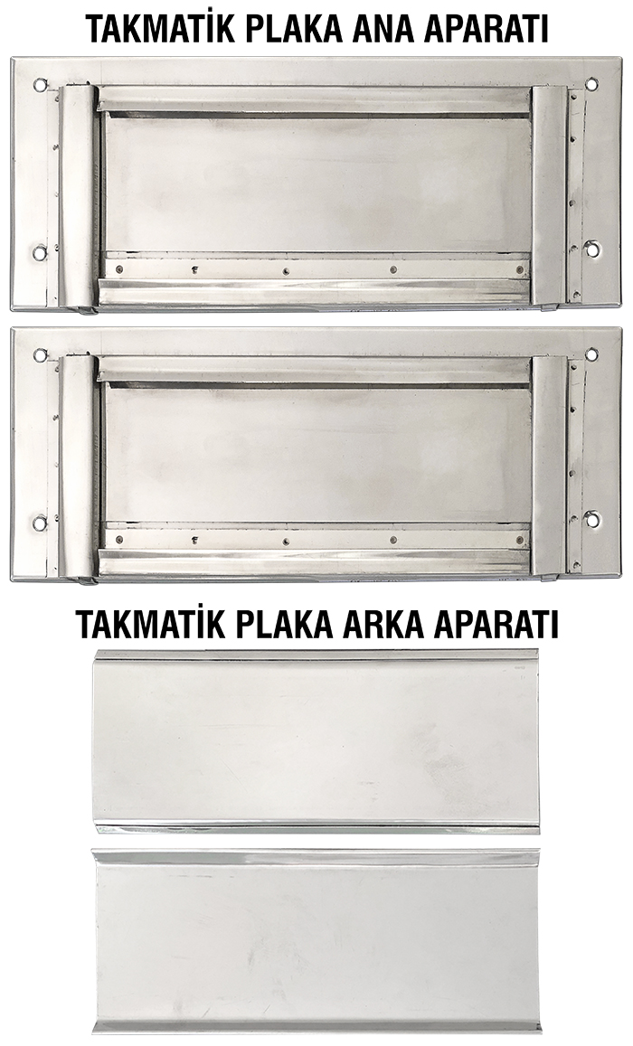 Belediye Baskani Takmatik Soktak Plaka