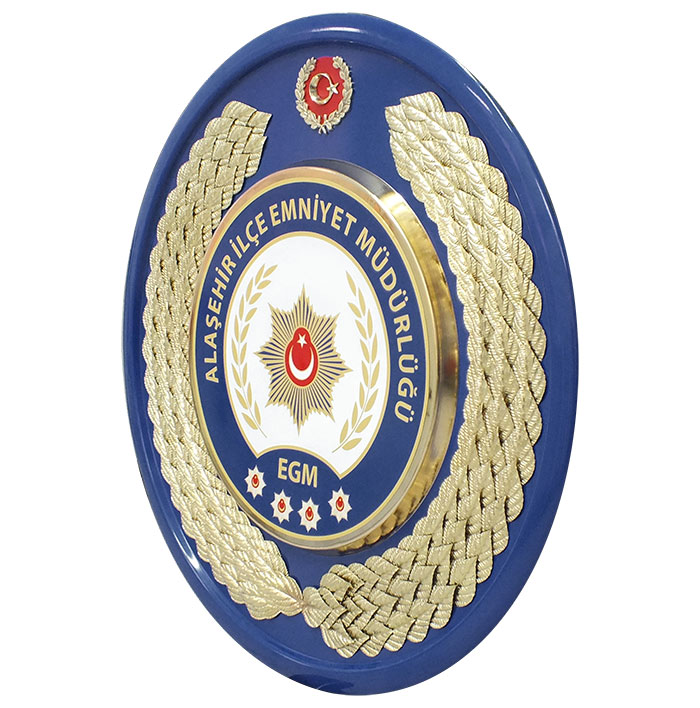 Ilce Emniyet Mudurlugu 2015 Metal Celenk