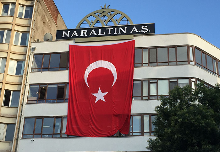 Bina ve Sitelerde Kullanılan Türk Bayrakları - Apartman Bayrağı