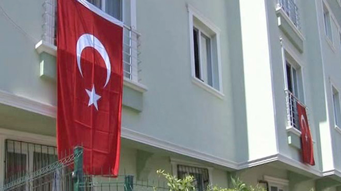Bina ve Sitelerde Kullanılan Türk Bayrakları - Apartman Bayrağı