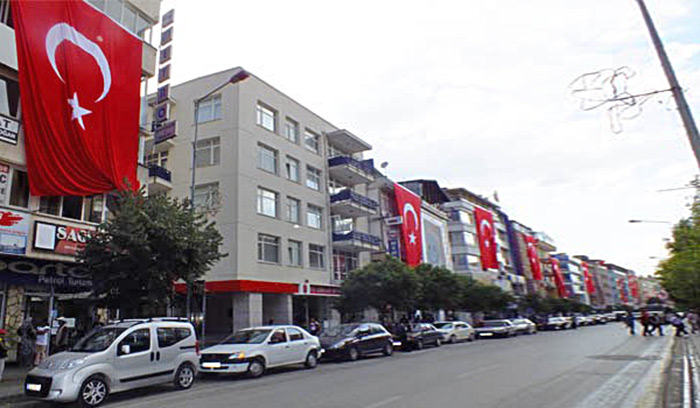 Bina ve Sitelerde Kullanılan Türk Bayrakları - Apartman Bayrağı
