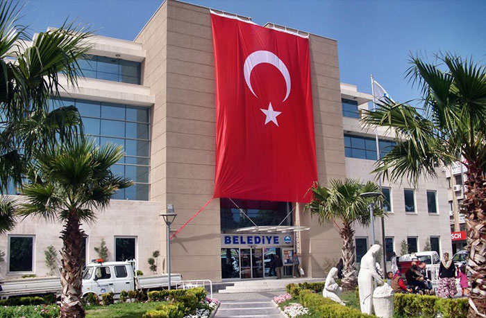 Bina ve Sitelerde Kullanılan Türk Bayrakları - Apartman Bayrağı