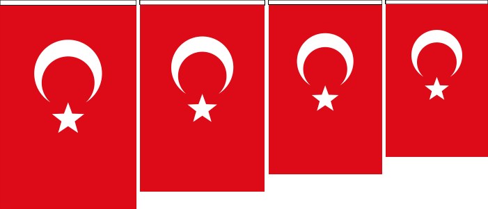 Her Ebatta Türk Bayrağı İmalatı ve Satışı - Toptan ve Perakende