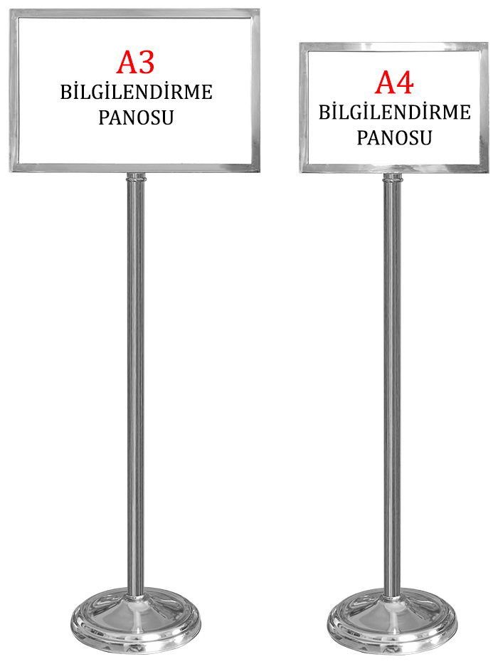 Pirinç Ayaklı Yönlendirme Panosu, Pirinç Bilgilendirme Panosu, Yönlendirme Oku