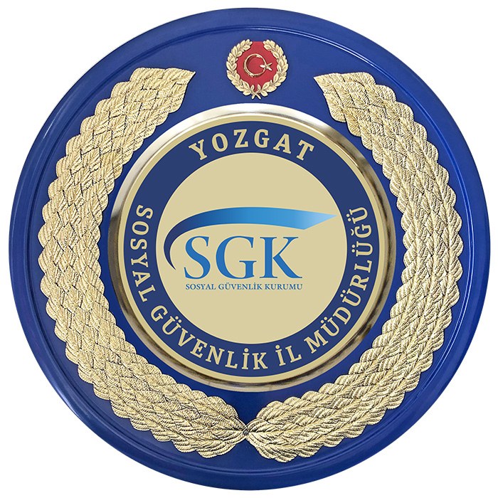 SGK Sosyal Güvenlik Kurumu Çelengi - SGK METAL ÇELENK