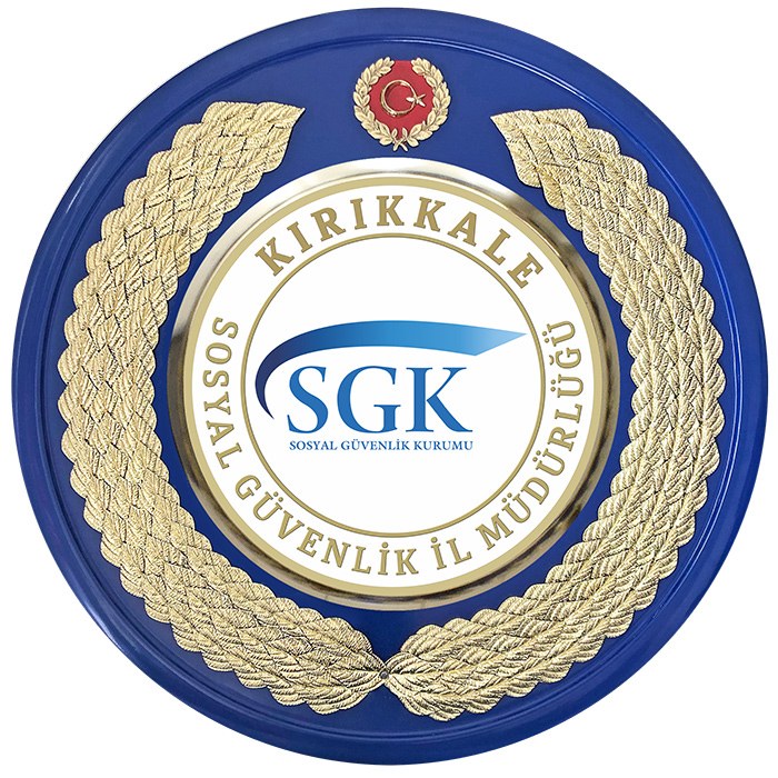 SGK Sosyal Güvenlik Kurumu Çelengi - SGK METAL ÇELENK