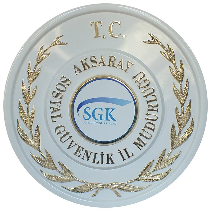 SGK Sosyal Güvenlik Kurumu Çelengi - SGK METAL ÇELENK