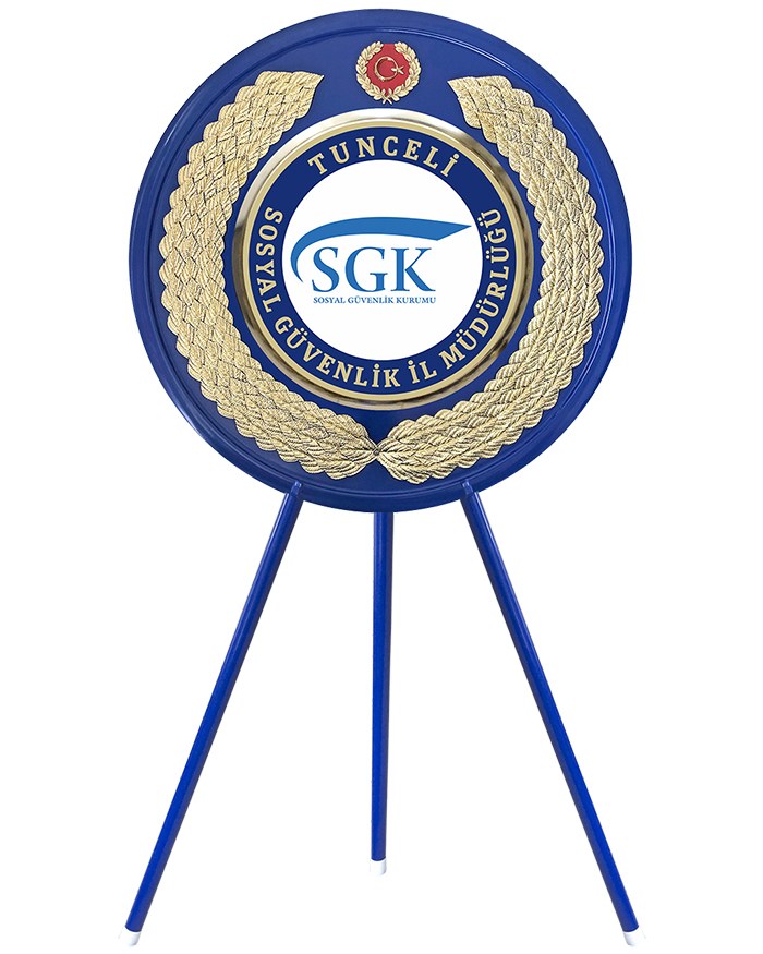 SGK Sosyal Güvenlik Kurumu Çelengi - SGK METAL ÇELENK