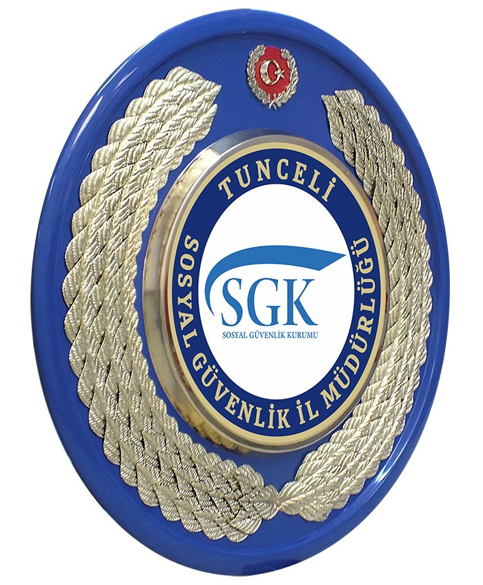 SGK Sosyal Güvenlik Kurumu Çelengi - SGK METAL ÇELENK