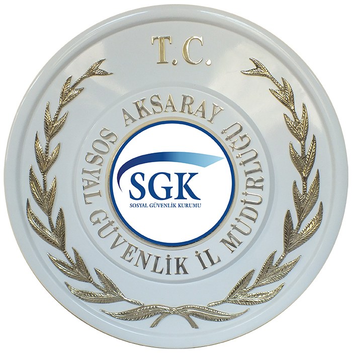 SGK Sosyal Güvenlik Kurumu Çelengi - SGK METAL ÇELENK