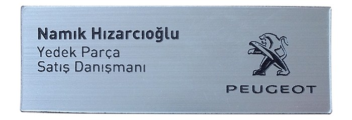Rezopal Lazer Kazıma Yaka İsimliği Model ve Çeşitleri