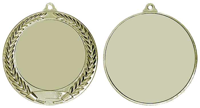 M4-İthal Madalya 7 cm Ø - Altın, Gümüş, Bronz