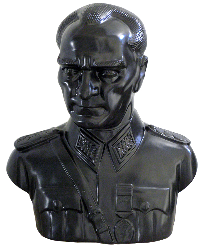 80 cm Alüminyum Maraşal Atatürk Büstü - 80AABSA