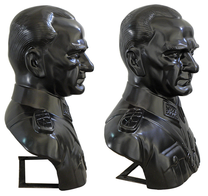 80 cm Alüminyum Maraşal Atatürk Büstü - 80AABSA
