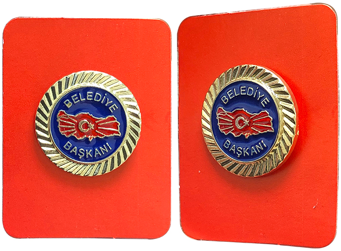 Belediye Başkanı Yaka Rozeti