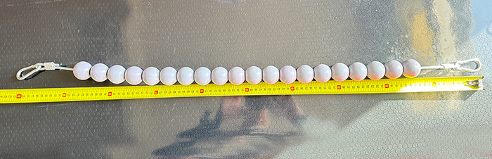 Bayrak Direği Boncuğu İzoleli Yumuşak 4 cm - BDB1