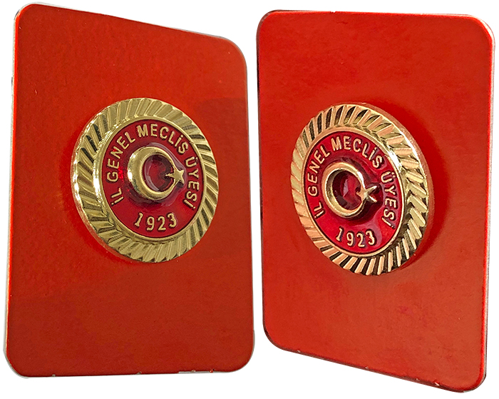 İl Genel Meclis Üyesi Yaka Rozeti