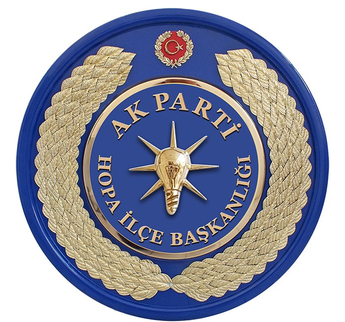 AKP Ak Part Metal Tören Çelenkleri