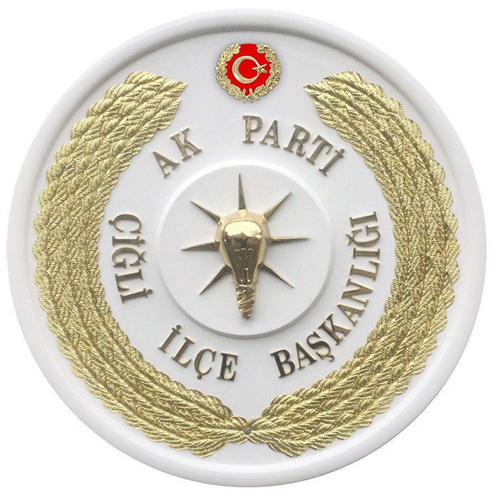 AKP Ak Part Metal Tören Çelenkleri