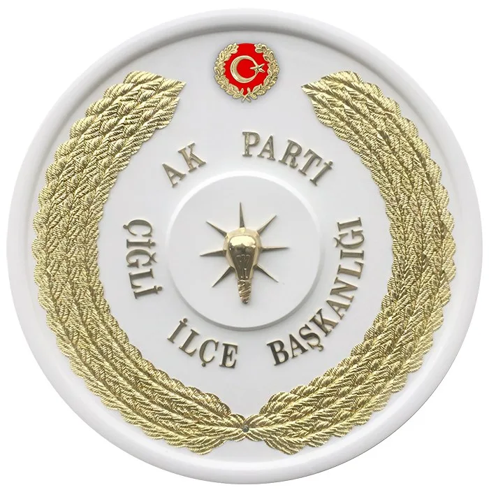 AKP Ak Part Metal Tören Çelenkleri