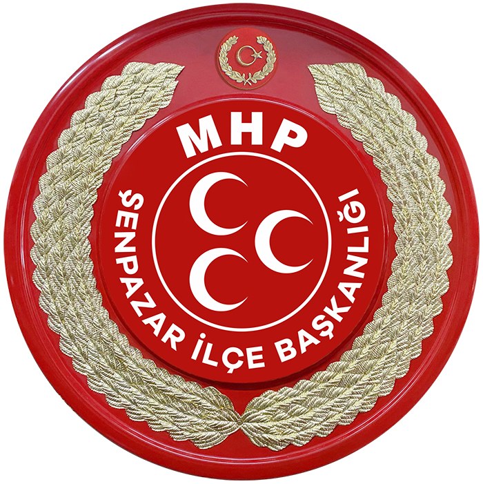 MHP Milliyetçi Hareket Partisi Metal Tören Çelengi