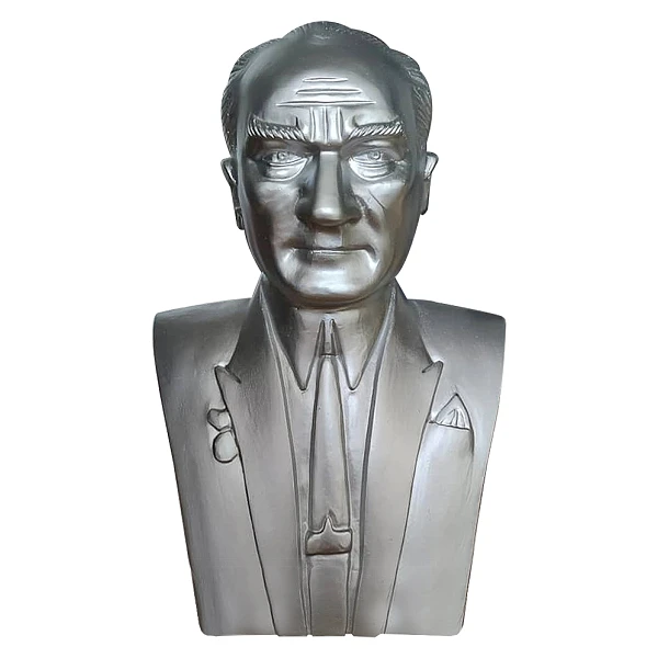 85 cm Alüminyum Atatürk Büstü - 85AABK