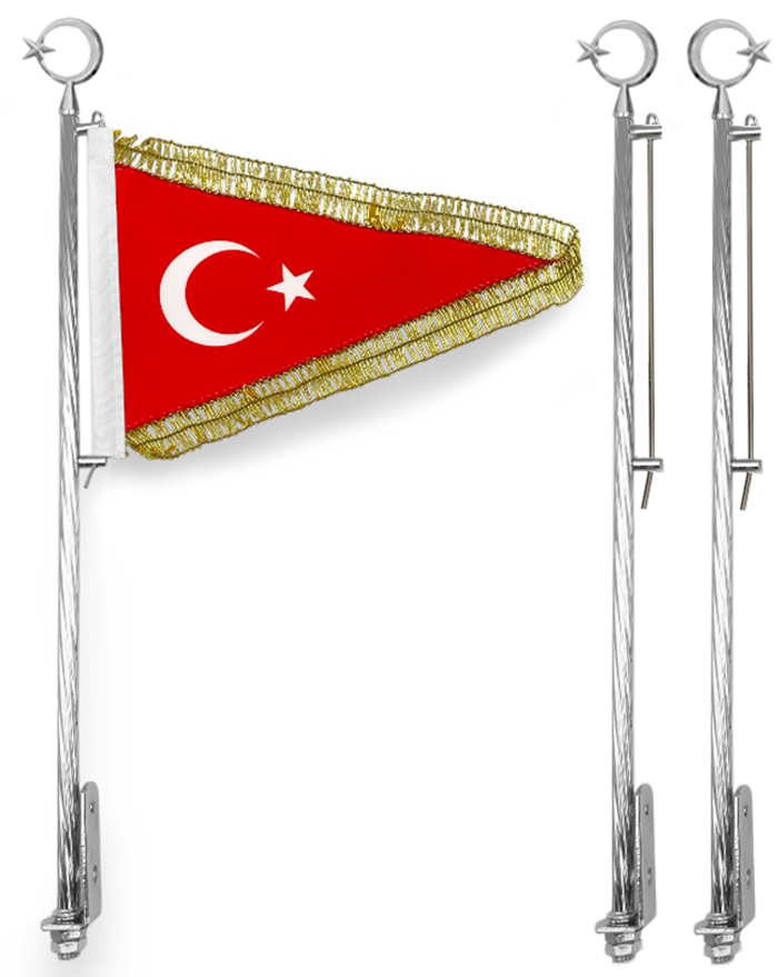 Sabit Sistem Makam Aracı Otofors Direği - EKO1 87 cm