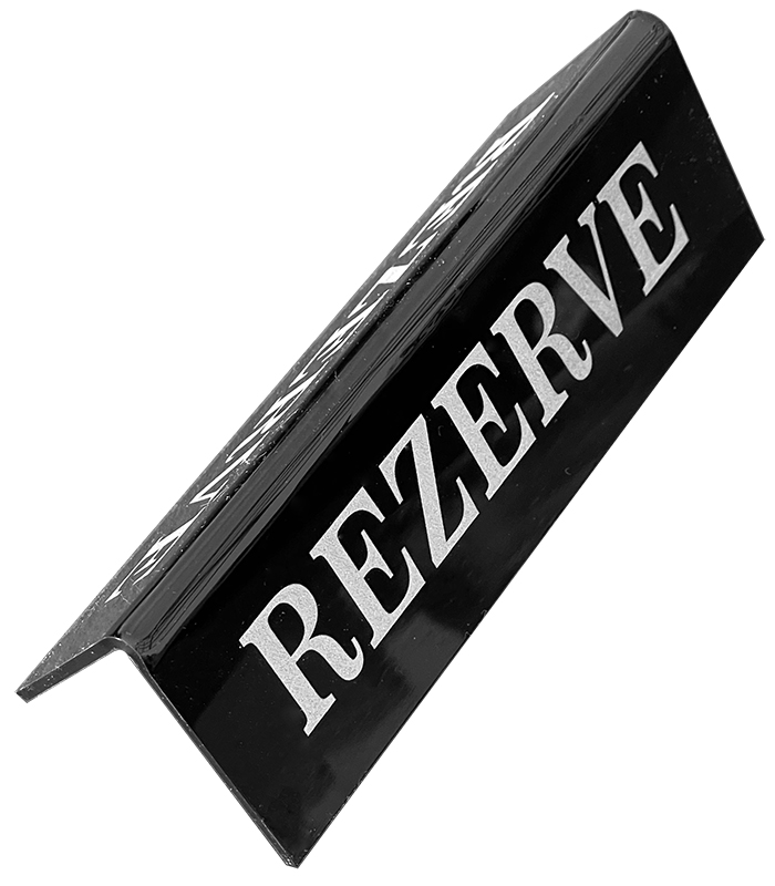 R08 - Pleksiglass Masa Üstü Rezerve
