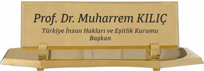 PVIP01 Vip Pirinç Döküm Masa İsimliği - Özel İmalat