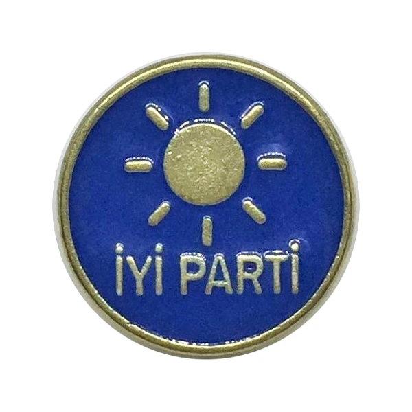 İYİ PARTİ Yaka Rozeti - ÜRÜN KODU: İYİP03