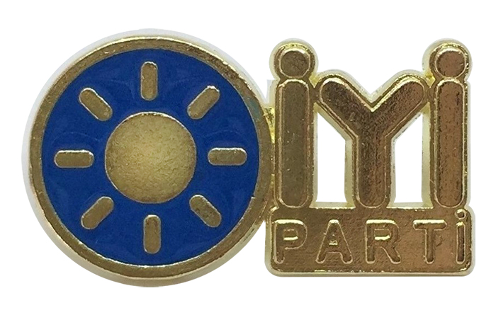 İYİ PARTİ Yaka Rozeti - ÜRÜN KODU: İYİP05