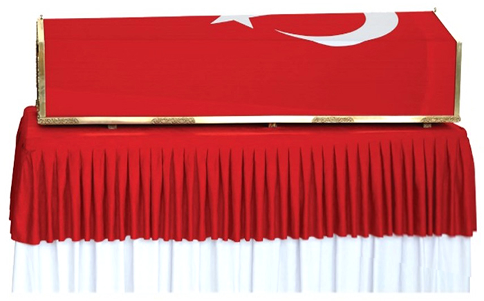 KATAFALK ÖRTÜSÜ - Özellik, Ebat Ölçü ve Şekli - KATAFALK ÖRTÜSÜ NEDİR ?