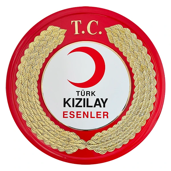 Türk Kızılay Metal Tören Çelengi - Kızılay Metal Çelengi