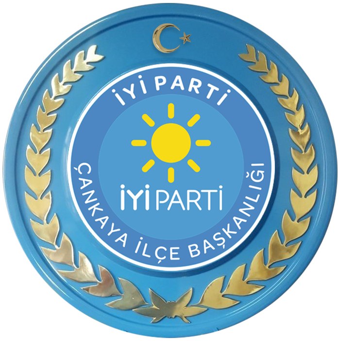 İyi Parti Metal Tören Çelengi - İYİ PARTİ ÇELENK