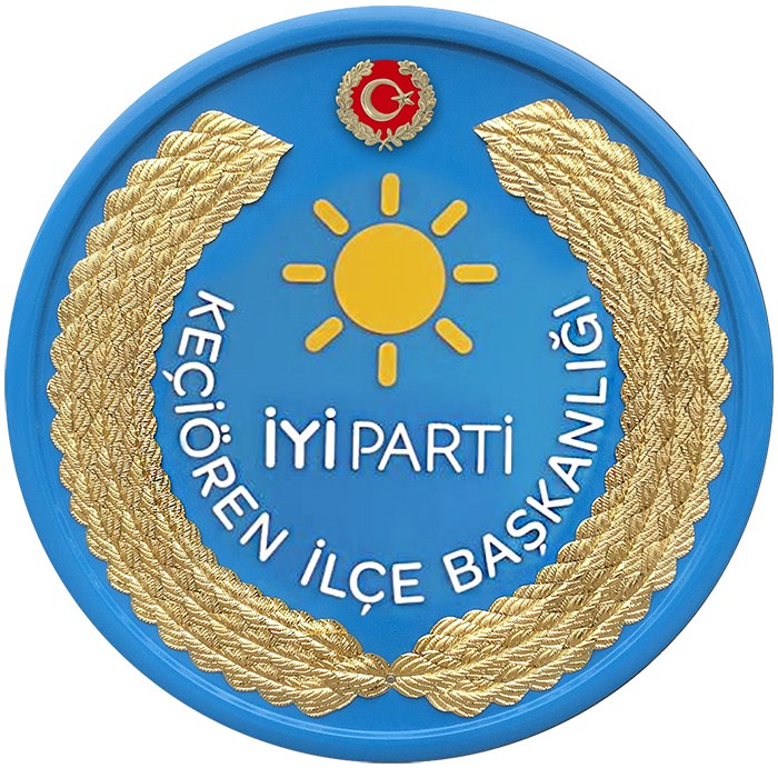 İyi Parti Metal Tören Çelengi - İYİ PARTİ ÇELENK