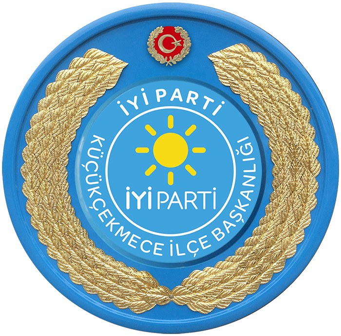 İyi Parti Metal Tören Çelengi - İYİ PARTİ ÇELENK
