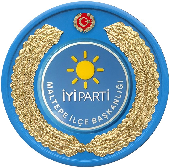 İyi Parti Metal Tören Çelengi - İYİ PARTİ ÇELENK