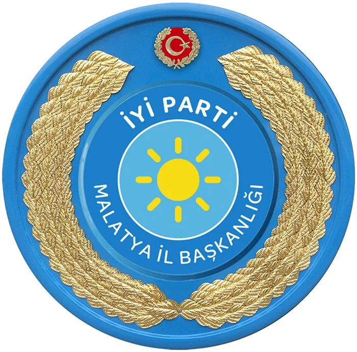 İyi Parti Metal Tören Çelengi - İYİ PARTİ ÇELENK
