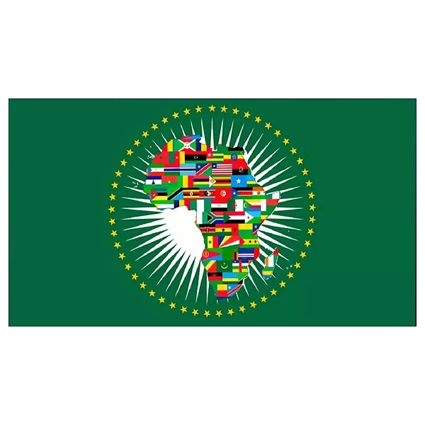 Afrika Ülkeleri, Afrika Birliği, Türkiye-Afrika Ortaklığı Bayrakları