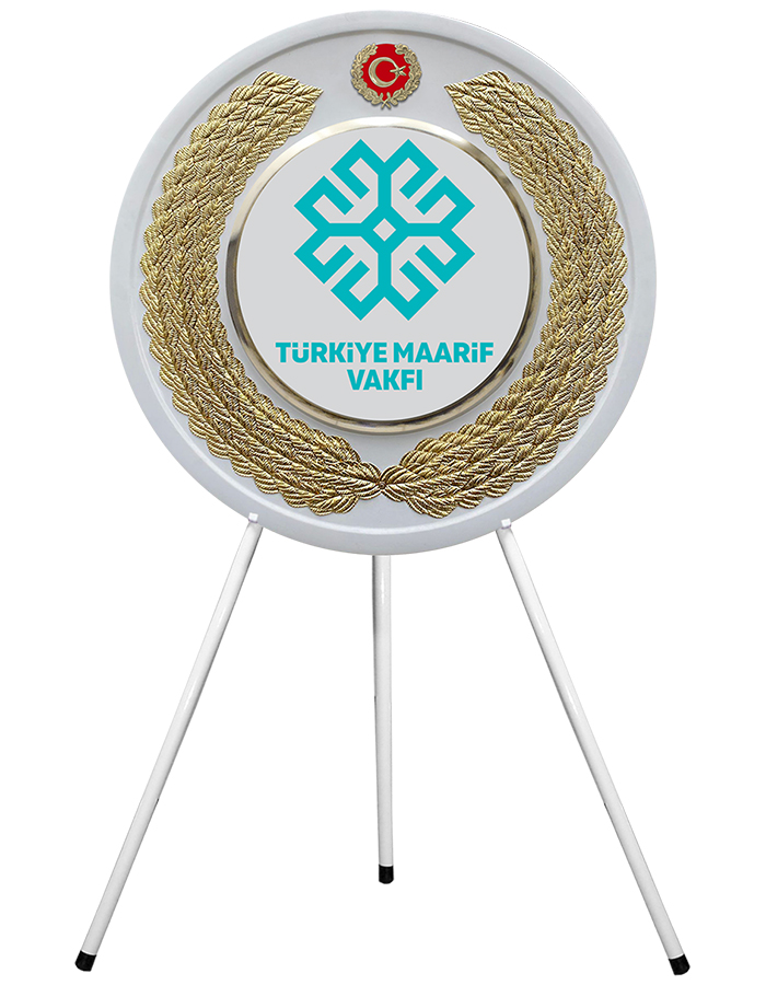 Türkiye Maarif Vakfı Metal Tören Çelengi