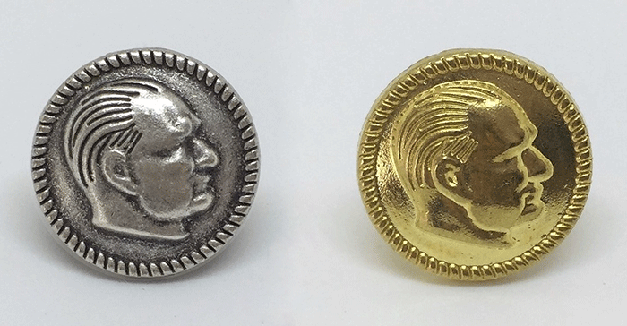 AR18 Döküm Atatürk Yaka Rozeti