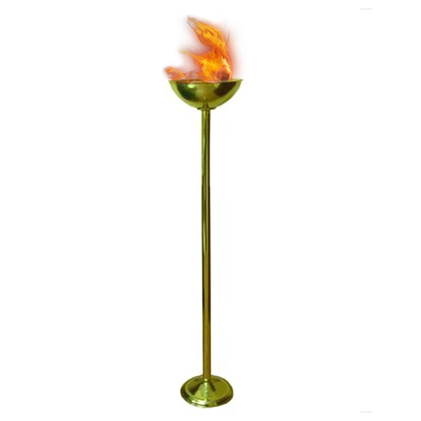 Pirinç Ayaklı Meşale - Metal Ayaklı Meşhale 180 cm APM1