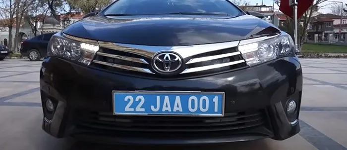 Jandarma Makam Aracı Takmatik Plakalık, Takmatik Bayrak Direği - JAA PLAKA