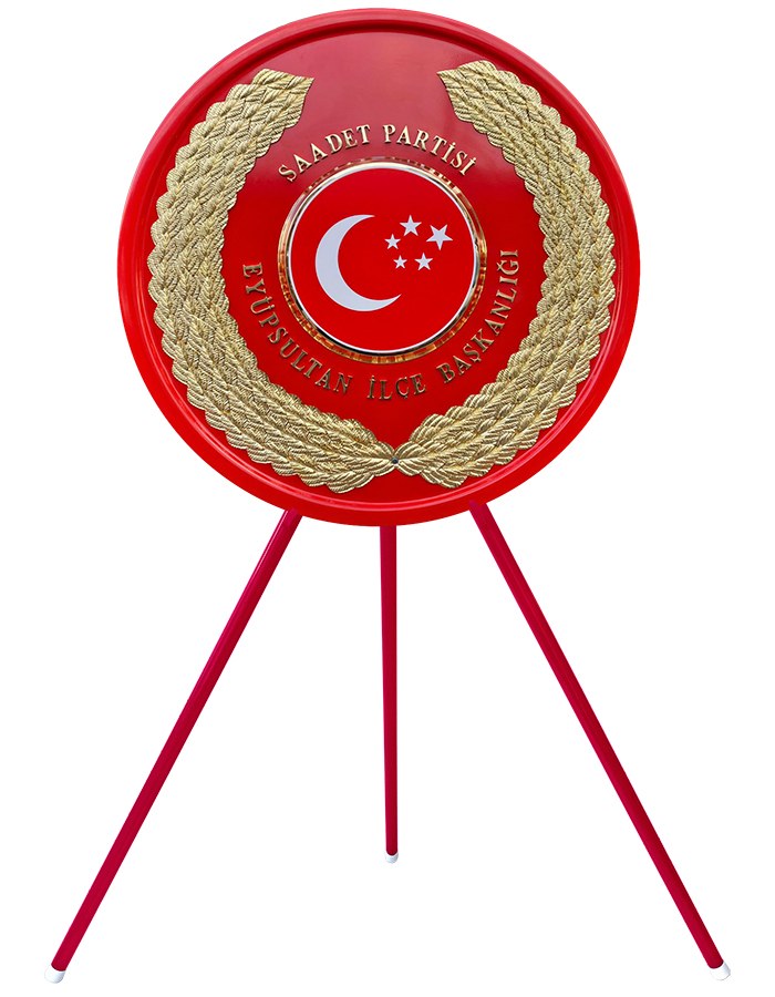 Saadet Partisi Metal Tören Çelengi