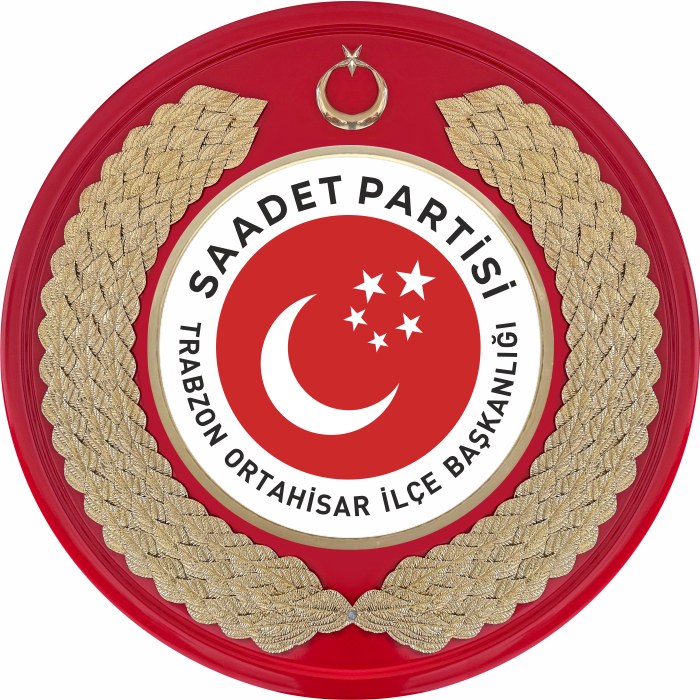 Saadet Partisi Metal Tören Çelengi