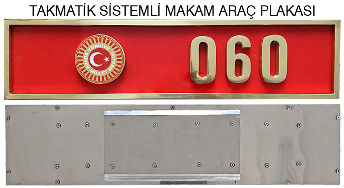 Türkiye Büyük Millet Meclisi (TBMM) Kamu İktisadi Teşekkülleri (KİT) Başkanı, Milletvekili Kırmızı Plaka