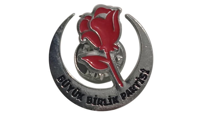 BBP Büyük Birlik Partisi Yaka Rozeti