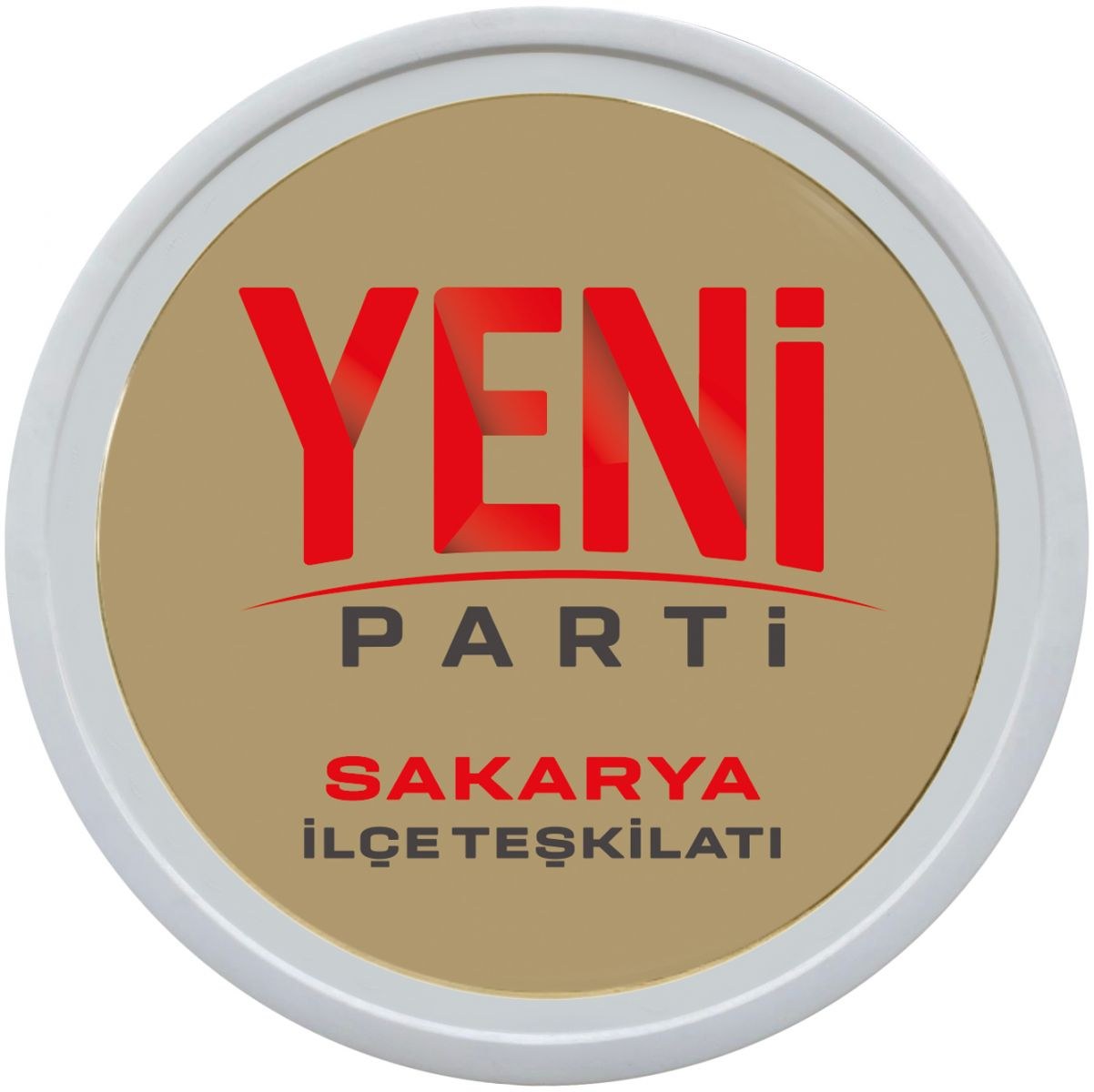 Yeni Parti Metal Tören Çelengi - Merasim Çelengi