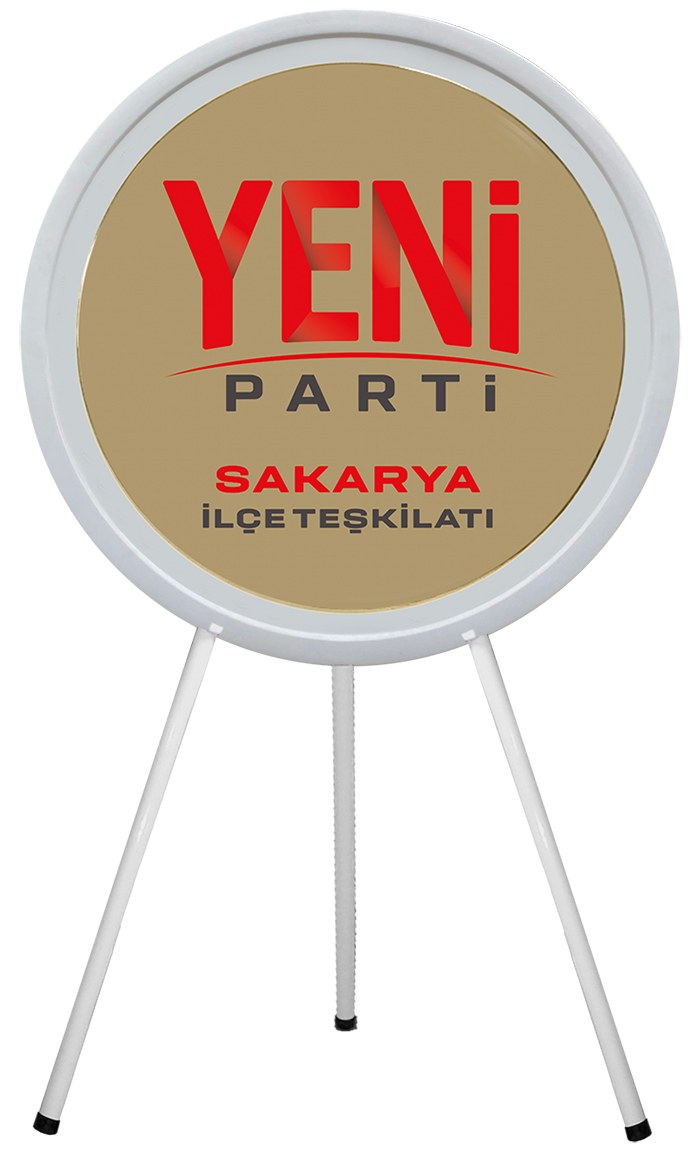 Yeni Parti Metal Tören Çelengi - Merasim Çelengi