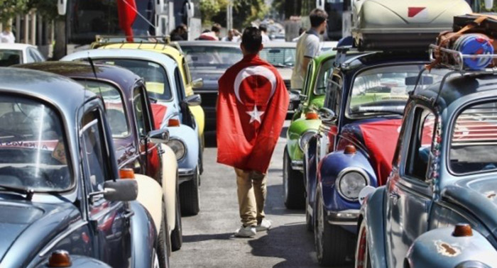 Asker Uğurlamak İçin Bayrak - Askeri Konvoy ve Araba Bayrakları